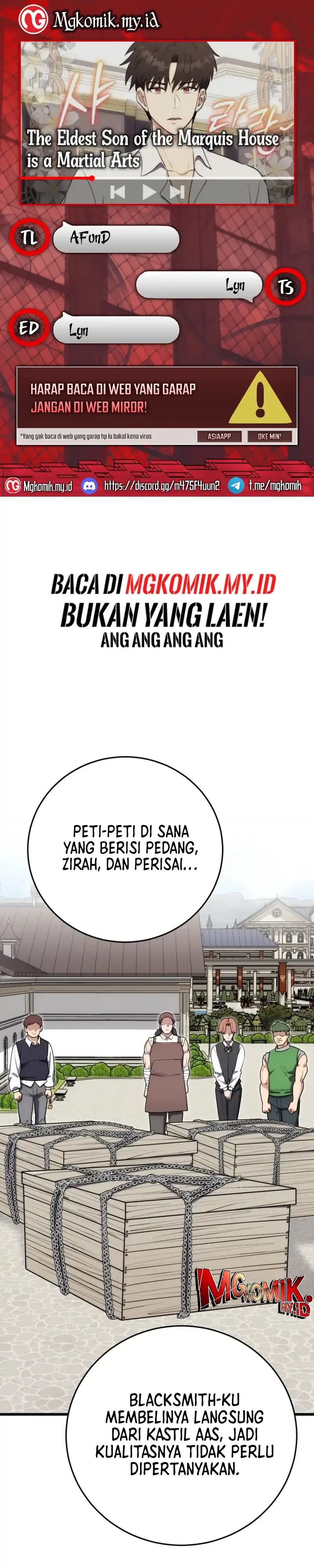 Baca The Eldest Son of the Marquis House is a Martial Artist - Chapter 29 halaman 1