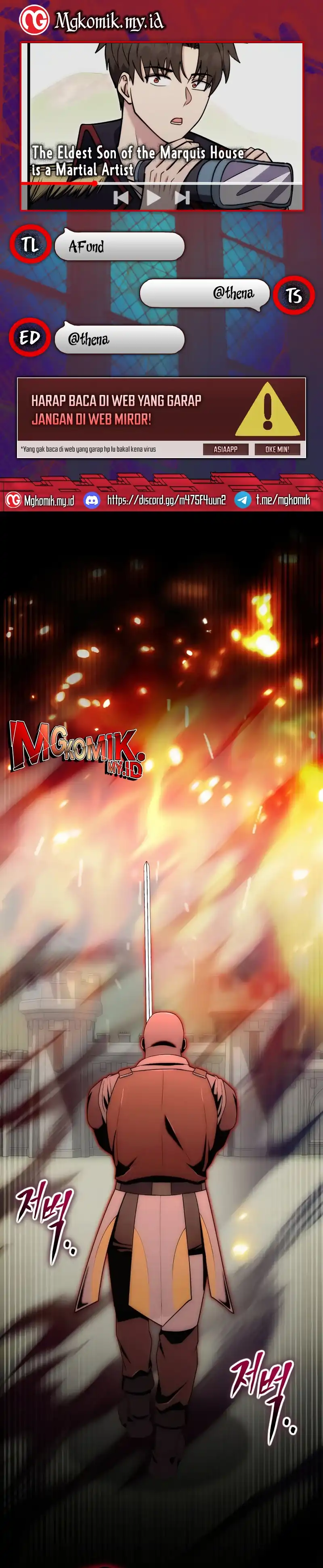 Baca The Eldest Son of the Marquis House is a Martial Artist - Chapter 32 halaman 1