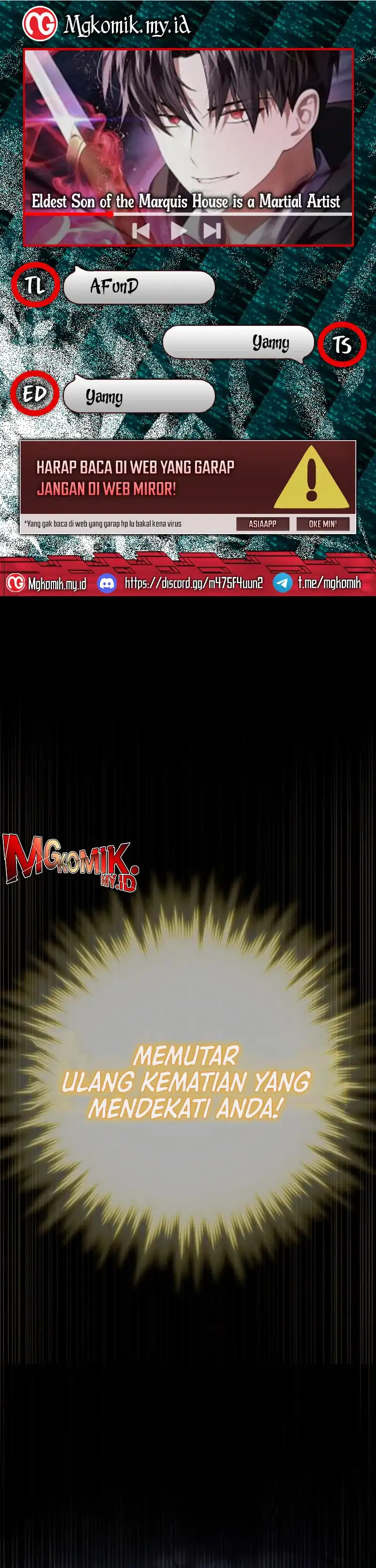 Baca The Eldest Son of the Marquis House is a Martial Artist - Chapter 35 halaman 1