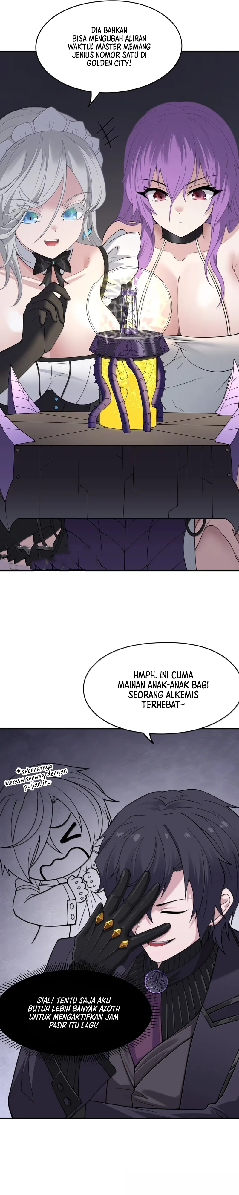 Baca The Evil Alchemist Can't Handle His Own Experiment - Chapter 63 halaman 9