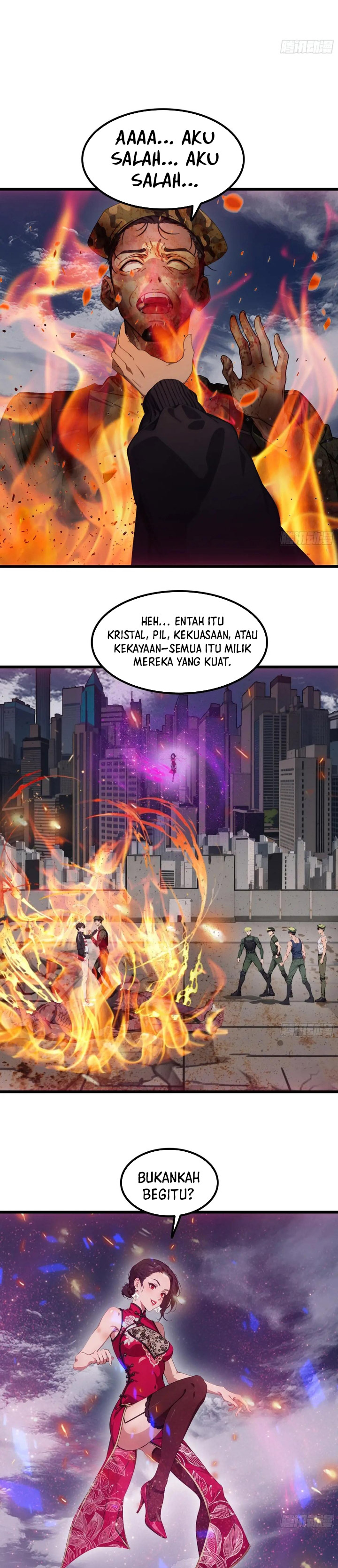 The Evil God Descends, I Own Great Hell Chapter 62 page 24