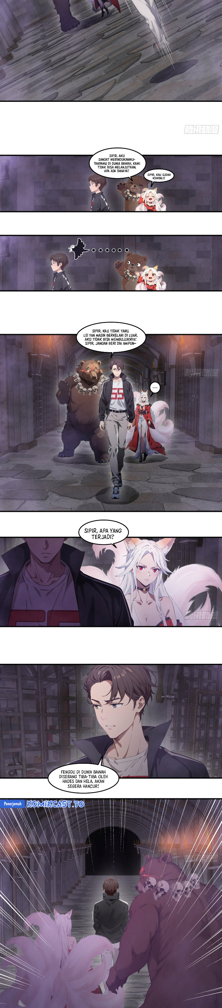 Baca The Evil God Descends, I Own Great Hell - Chapter 90 halaman 10