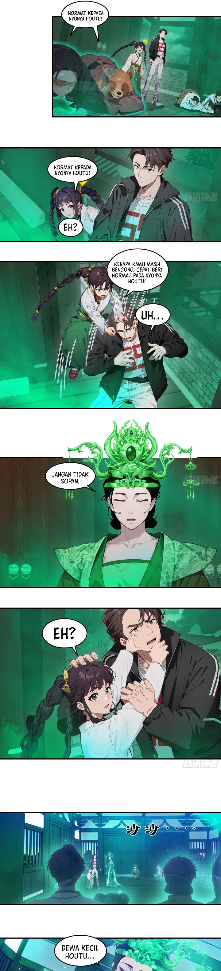 Baca The Evil God Descends, I Own Great Hell - Chapter 90 halaman 5