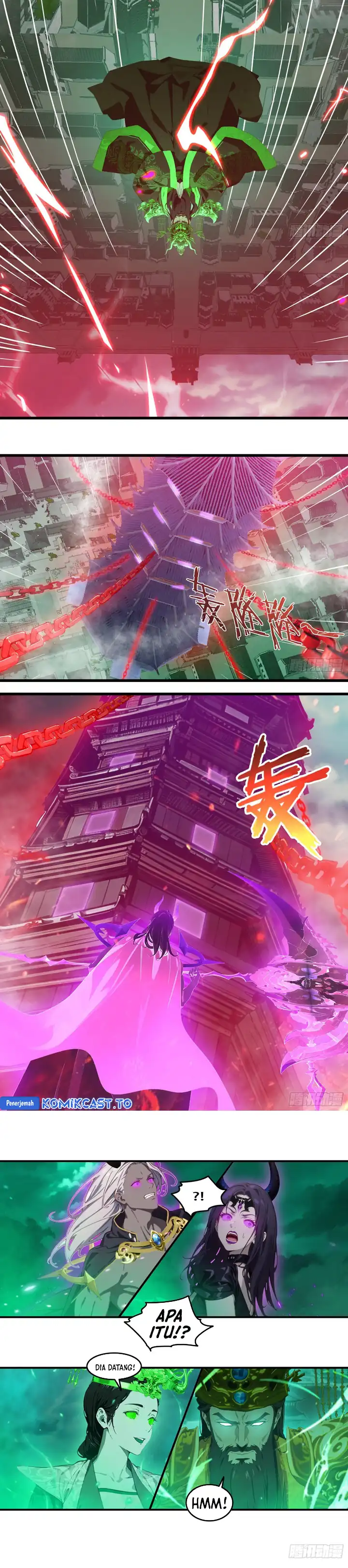Baca The Evil God Descends, I Own Great Hell - Chapter 92 halaman 10