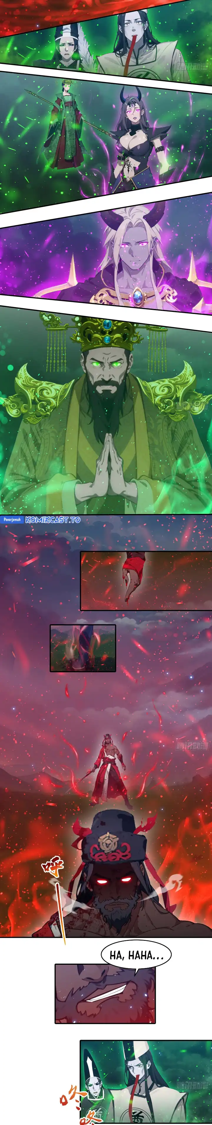 Baca The Evil God Descends, I Own Great Hell - Chapter 93 halaman 11