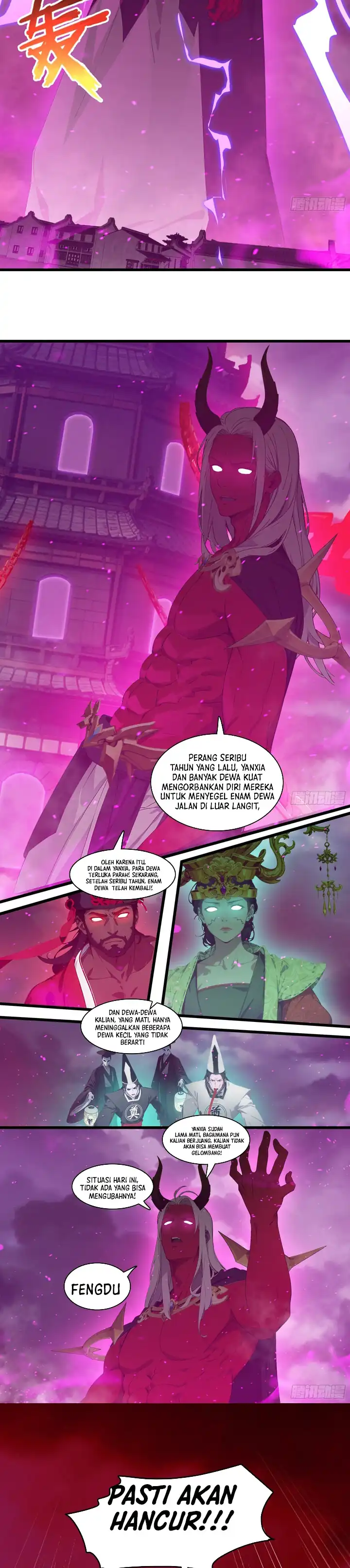 Baca The Evil God Descends, I Own Great Hell - Chapter 94 halaman 9