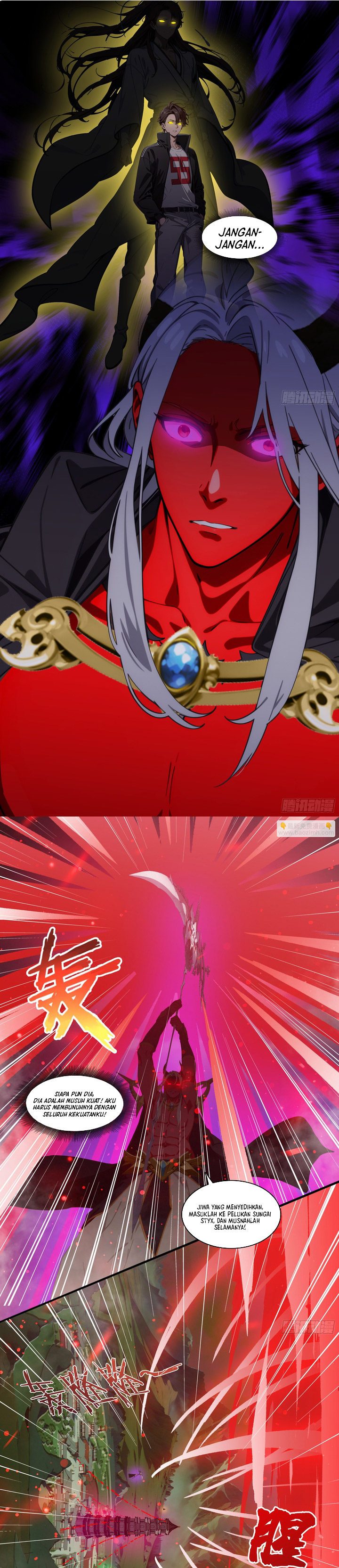 Baca The Evil God Descends, I Own Great Hell - Chapter 95 halaman 5