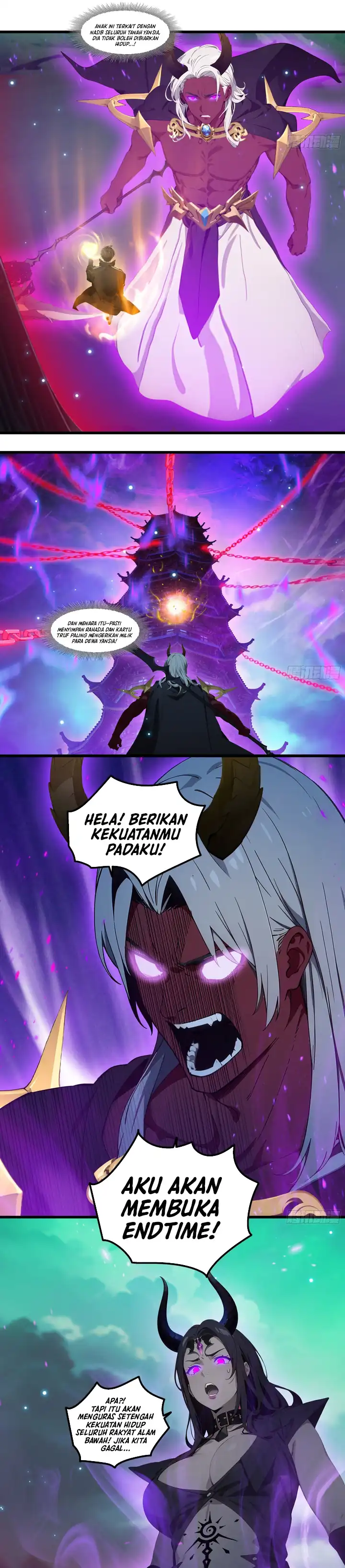 Baca The Evil God Descends, I Own Great Hell - Chapter 96 halaman 5