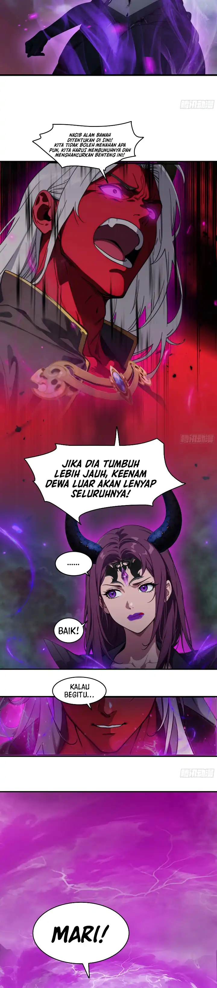 Baca The Evil God Descends, I Own Great Hell - Chapter 96 halaman 6