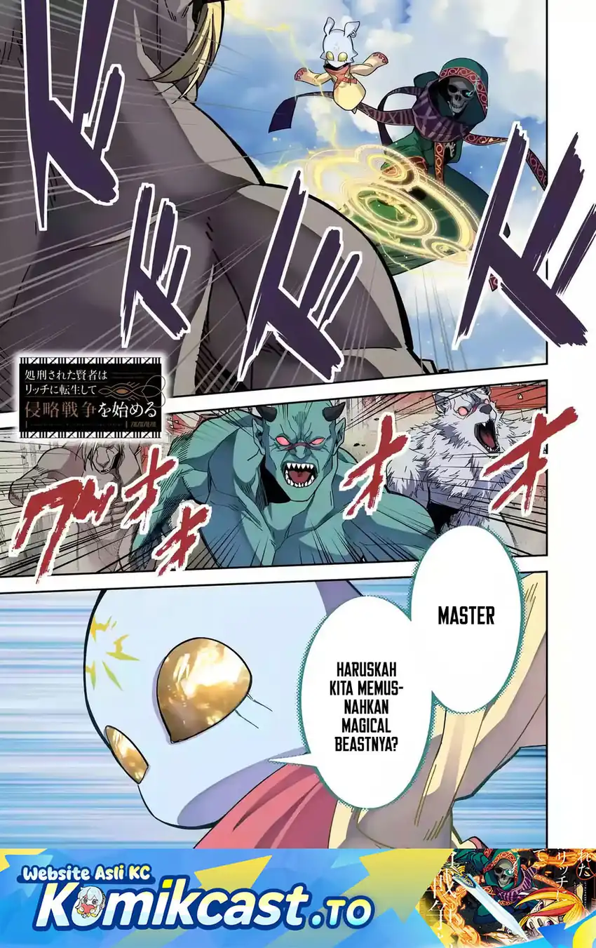 Baca The Executed Sage is Reincarnated as a Lich and Starts an All-Out War - Chapter 49 halaman 2