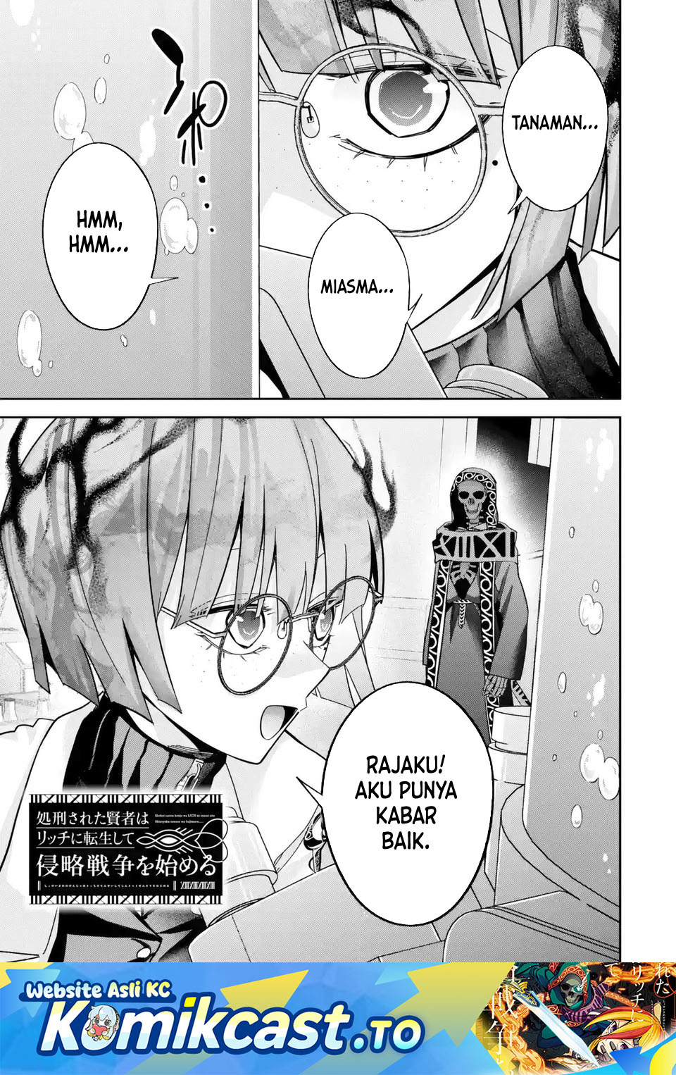 Baca The Executed Sage is Reincarnated as a Lich and Starts an All-Out War - Chapter 50 halaman 2