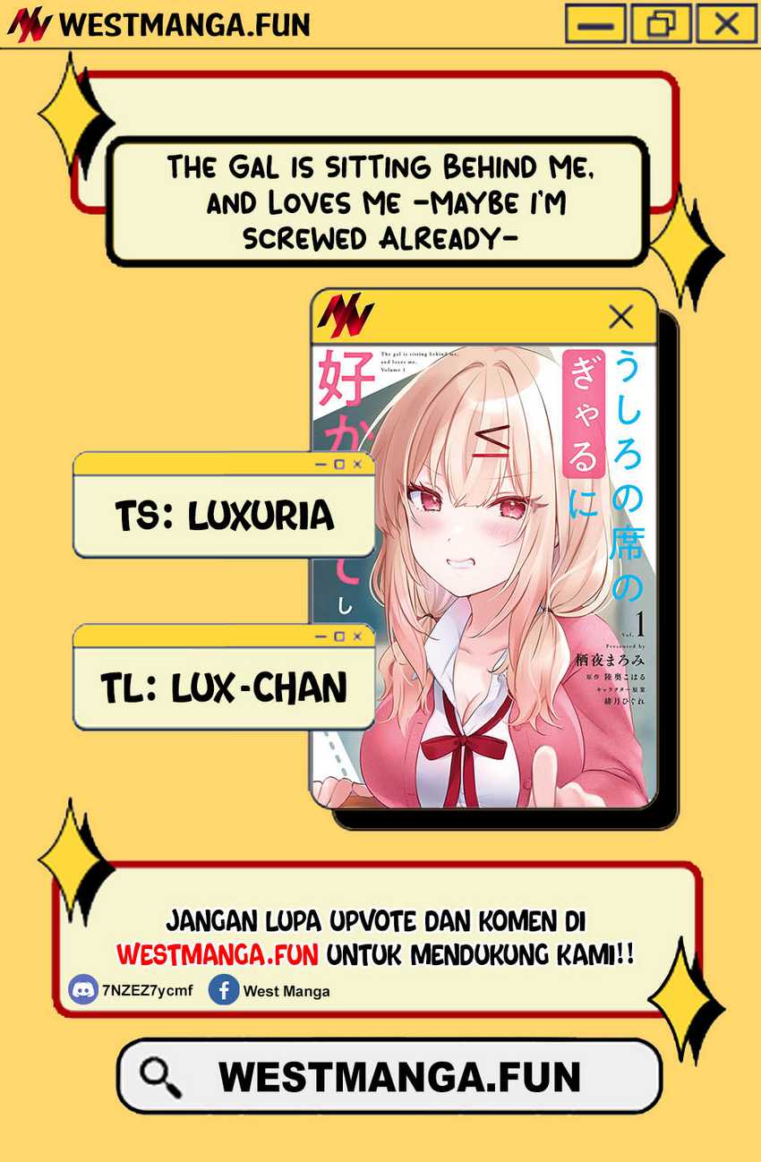 Baca The Gal Sitting Behind Me Likes Me -Maybe I'm Screwed Already- - Chapter 15 halaman 2