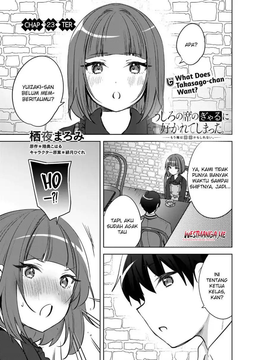 Baca The Gal Sitting Behind Me Likes Me -Maybe I'm Screwed Already- - Chapter 23 halaman 3