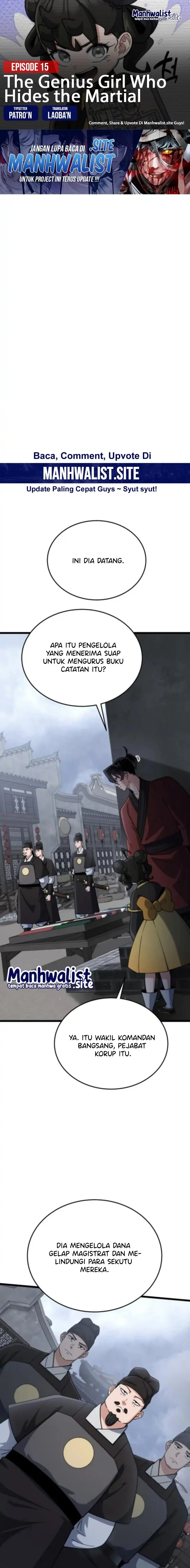 Baca The Genius Girl Who Hides the Martial World’s - Chapter 15 halaman 1