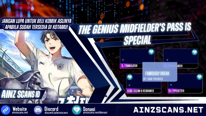 The Genius Midfielder’s Pass Is Special Chapter 01 page 2