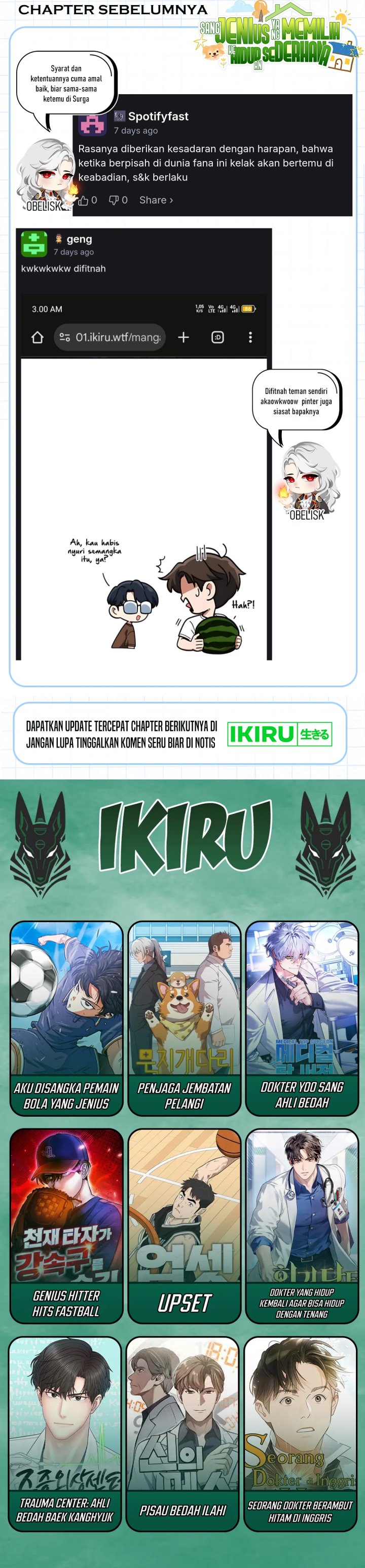 Baca The Genius Wants to be Ordinary! Chapter 43 - Halaman 38 Baca The Genius Wants to be Ordinary! - Chapter 43 halaman 38