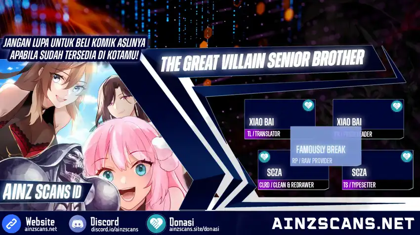 Baca The Great Villain Senior Brother and All of His Yandere Junior Sisters - Chapter 158 halaman 1