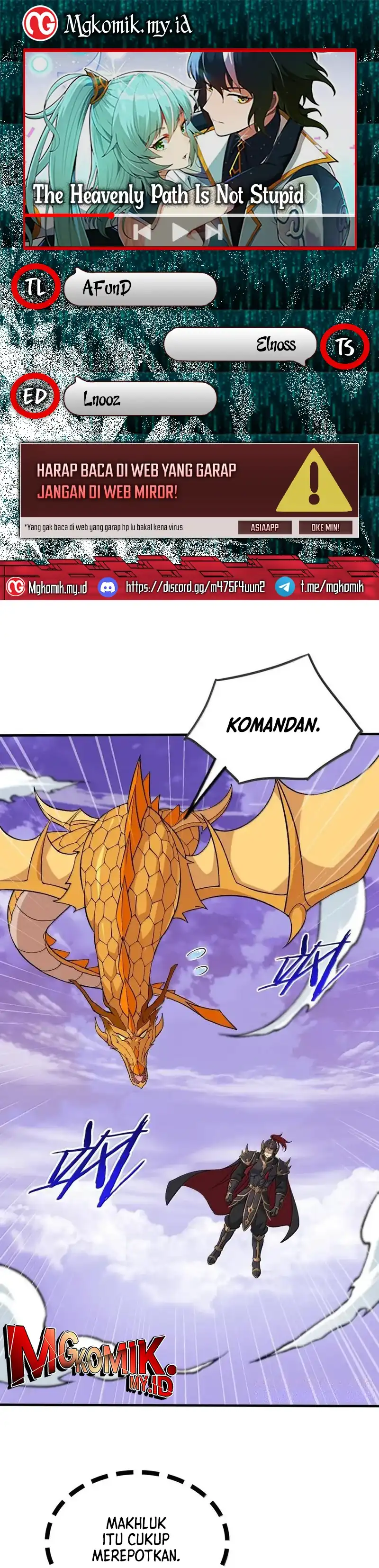 Baca The Heavenly Path Is Not Stupid - Chapter 138 halaman 1