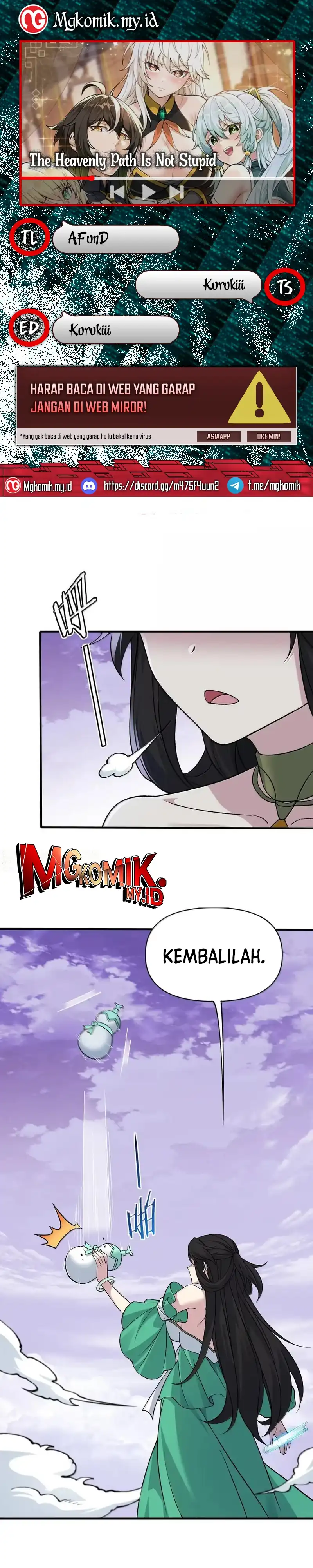 Baca The Heavenly Path Is Not Stupid Chapter 140 - Halaman 1 Baca The Heavenly Path Is Not Stupid - Chapter 140 halaman 1