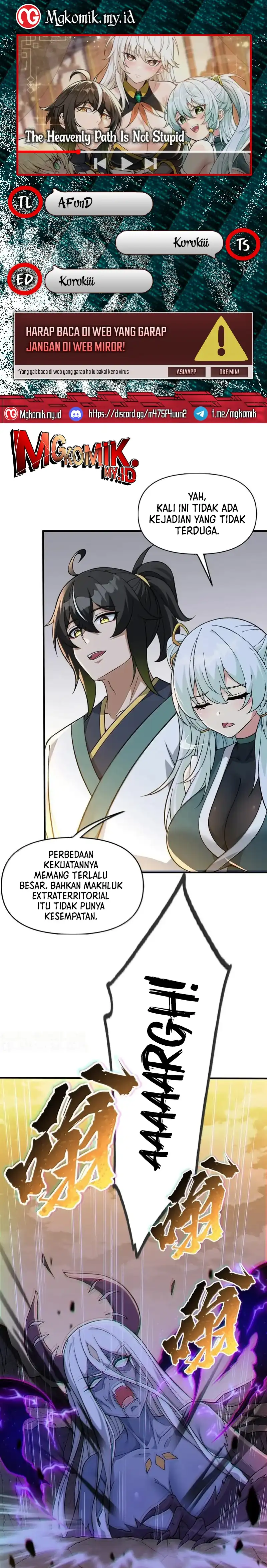Baca The Heavenly Path Is Not Stupid Chapter 141 - Halaman 1 Baca The Heavenly Path Is Not Stupid - Chapter 141 halaman 1