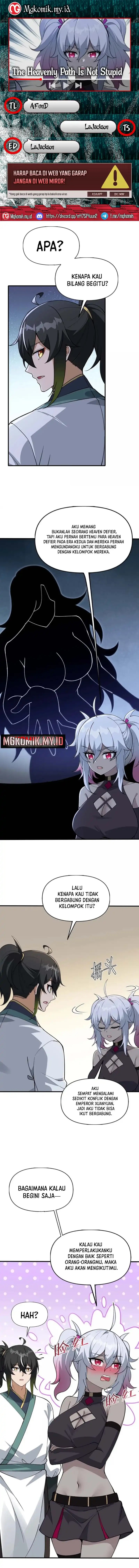 Baca The Heavenly Path Is Not Stupid - Chapter 153 halaman 1