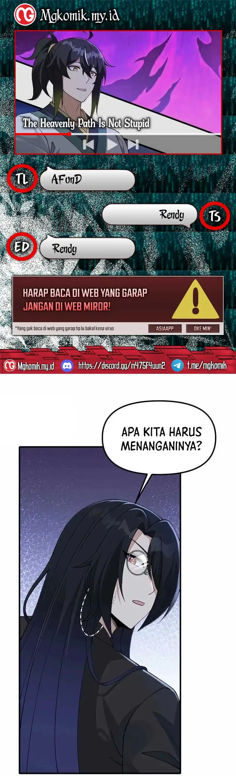 Baca The Heavenly Path Is Not Stupid - Chapter 158 halaman 1