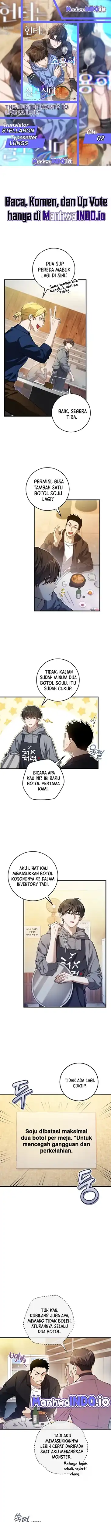Baca The Hunter Wants to Live Quietly - Chapter 02 halaman 1