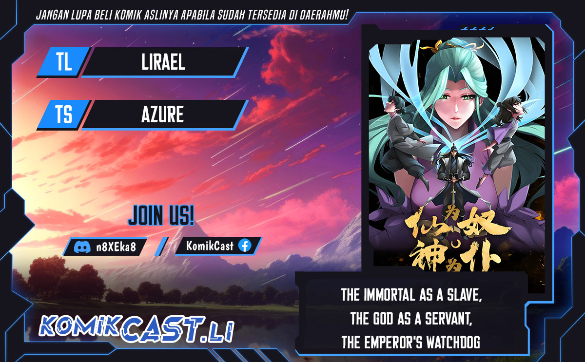 Baca Komik The Immortal as a Slave, the God as a Servant, the Emperor’s Watchdog Chapter 29 halaman 1