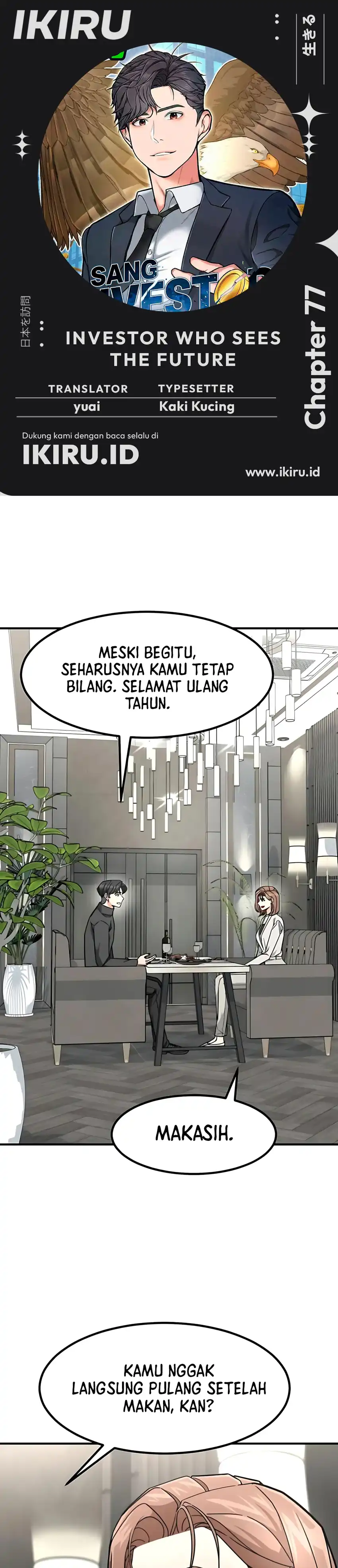 Baca The Investor Who Sees The Future - Chapter 77 halaman 1