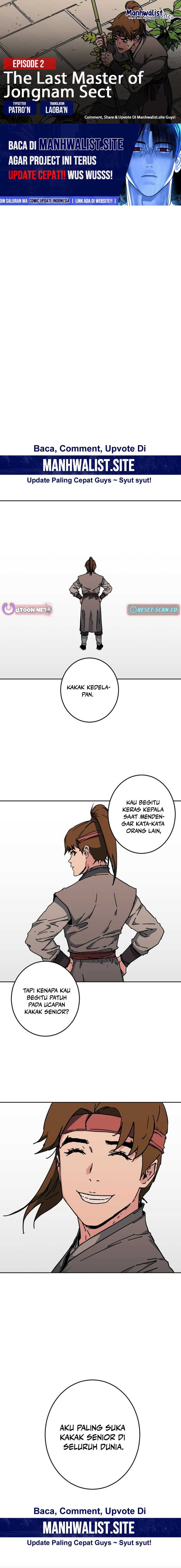The Last Master of Jongnam Sect Chapter 02 page 2