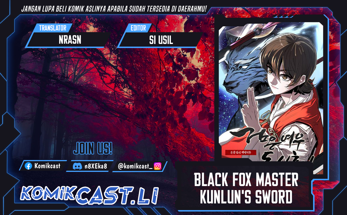 Baca Komik The Legend of Black Fox Master of Mount Kunlun’s Sword Chapter 43 halaman 1