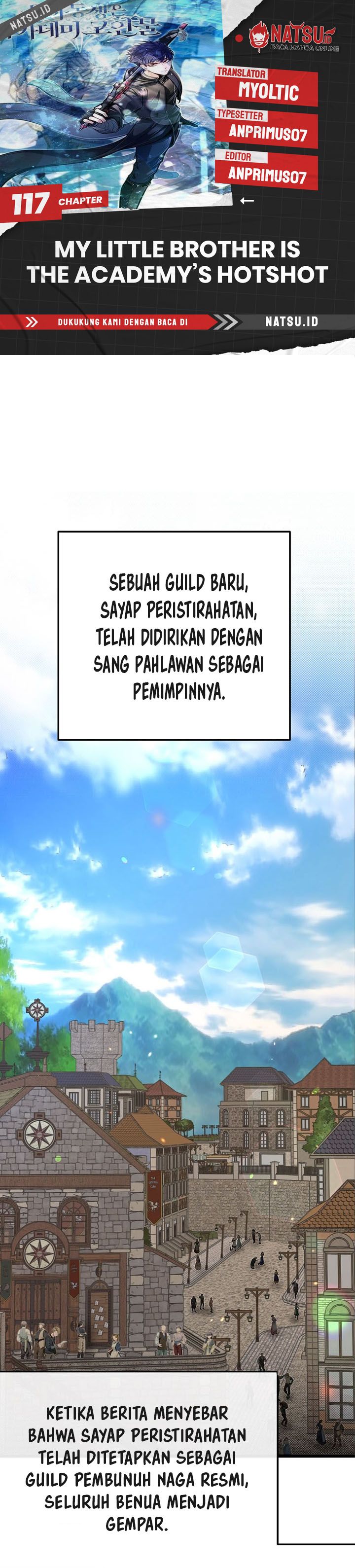 Baca The Little Brother Is the Academy's Hotshot - Chapter 117 halaman 1