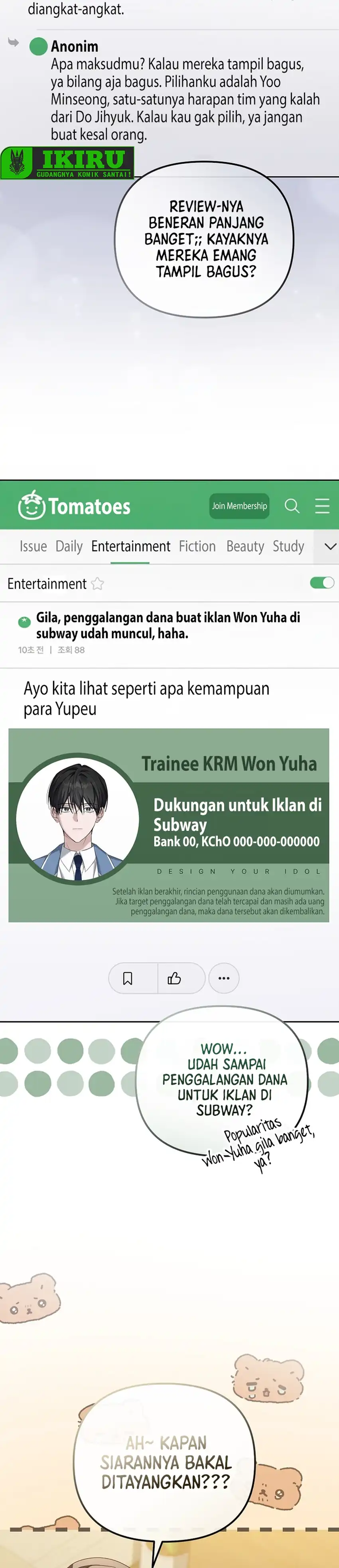 Baca The Lucky Plan of an Idol in His Second Life - Chapter 24 halaman 39