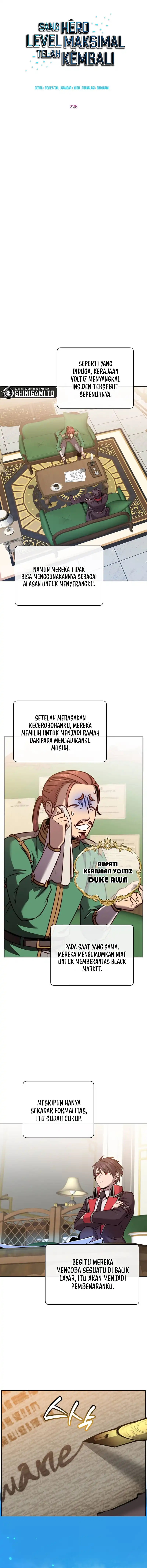 Baca The Max Level Hero Has Returned! - Chapter 226 halaman 6