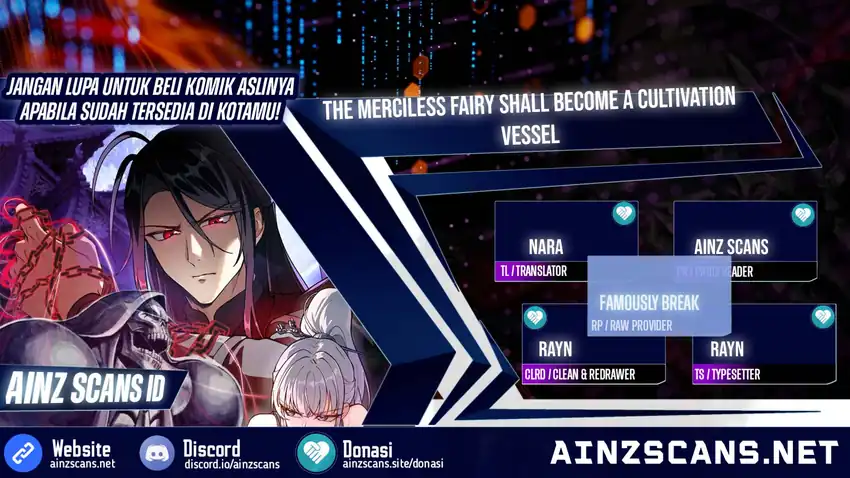 Baca The Merciless Fairy Shall Become a Cultivation Vessel - Chapter 2 halaman 1