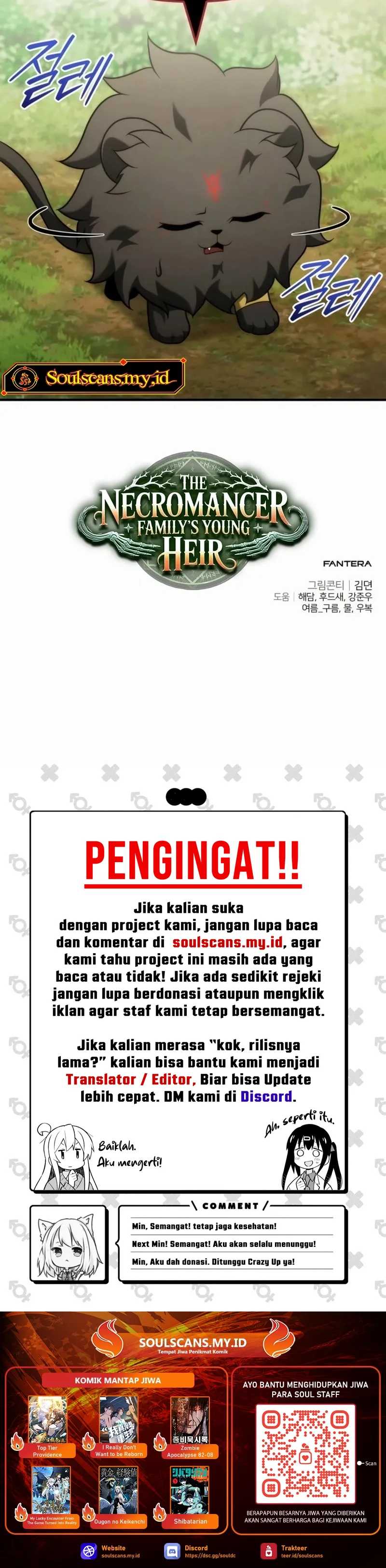 Baca Komik The Necromancer Family’s Young Heir Chapter 33 halaman 28