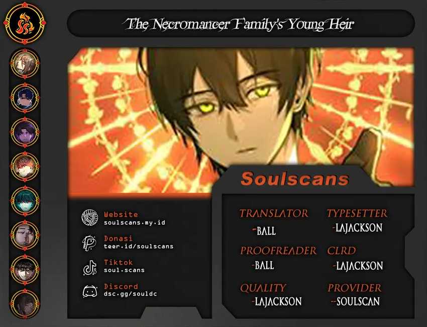 Baca Komik The Necromancer Family’s Young Heir Chapter 34 halaman 1