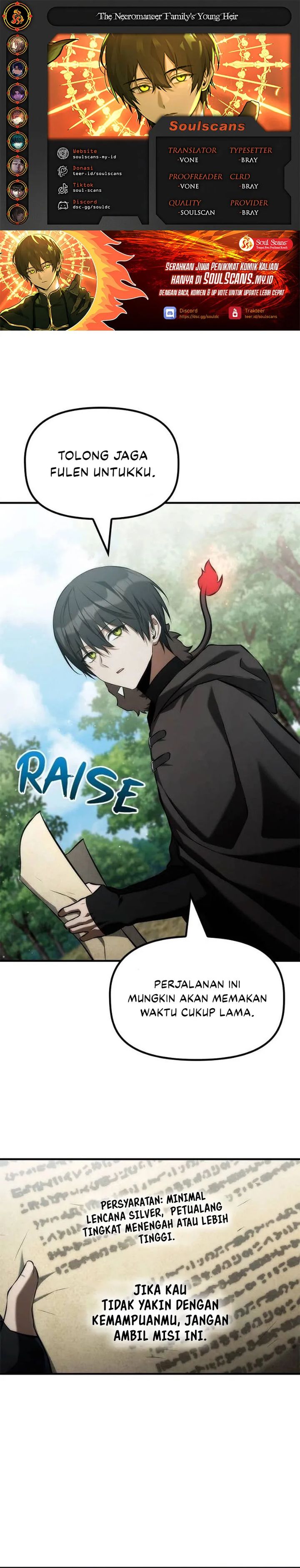 Baca The Necromancer Family’s Young Heir - Chapter 48 halaman 1