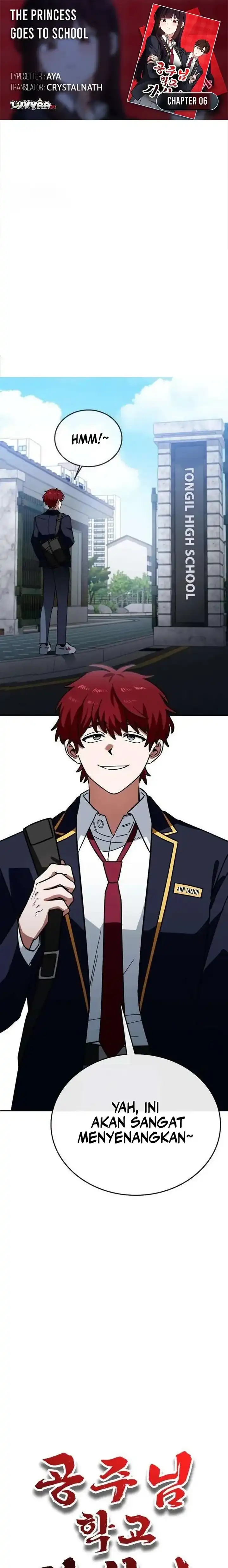 Baca The Princess Goes to School - Chapter 06 halaman 1