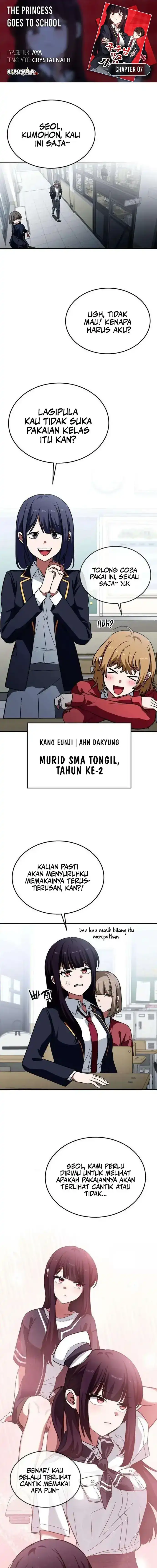 Baca The Princess Goes to School - Chapter 07 halaman 1