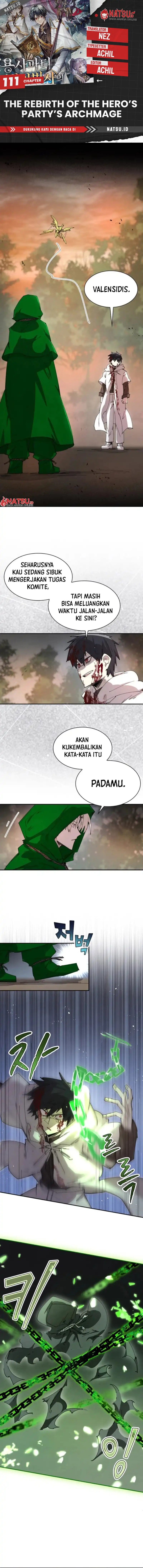 Baca The Rebirth of the Hero's Party's Archmage - Chapter 111 halaman 1