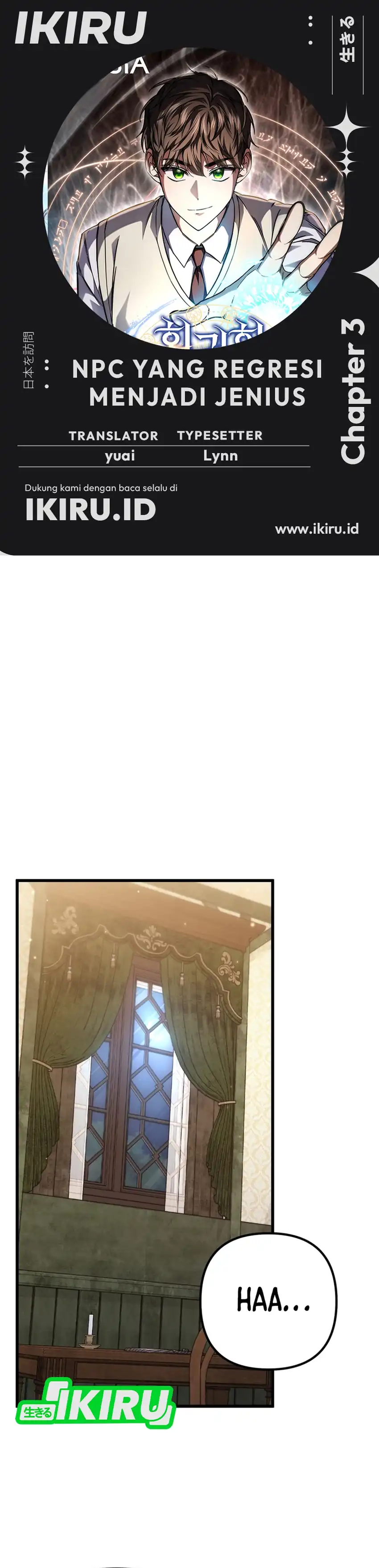 Baca The Regressed Extra Becomes a Genius - Chapter 3 halaman 1