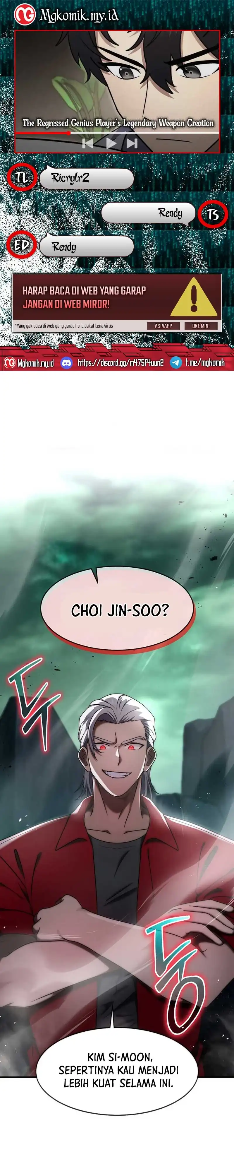 Baca The Regressed Genius Player's Legendary Weapon Creation - Chapter 67 halaman 1