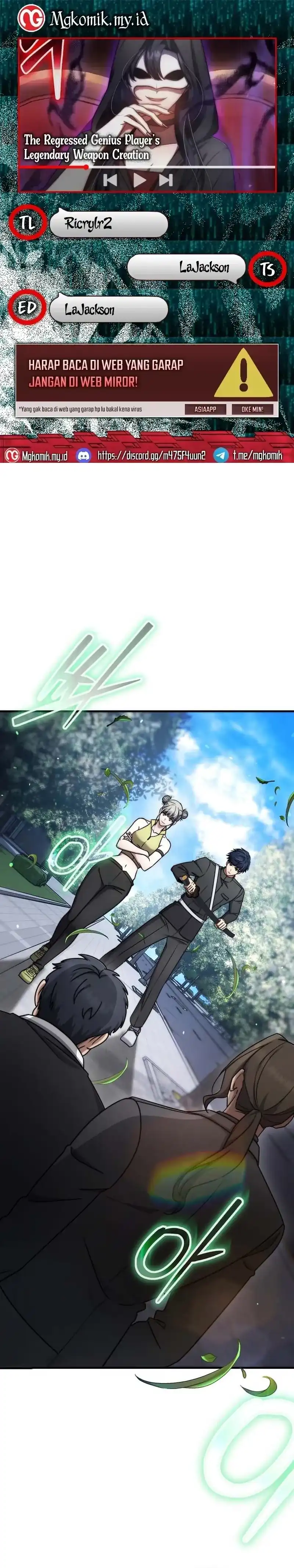 Baca The Regressed Genius Player's Legendary Weapon Creation - Chapter 74 halaman 1