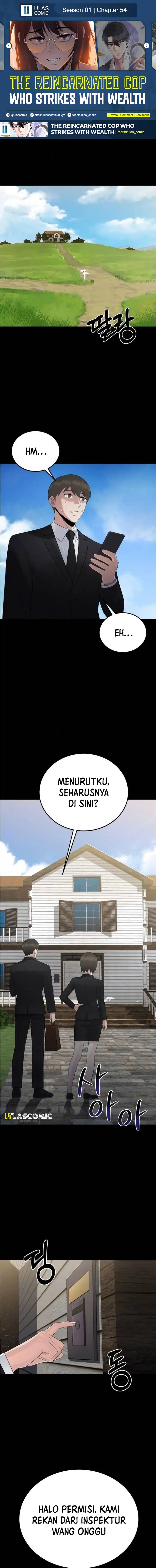The Reincarnated Cop Who Strikes With Wealth Chapter 54 page 2