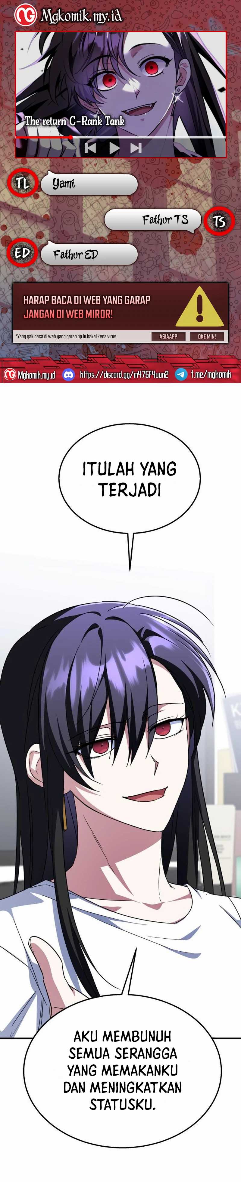 Baca The Returned C-Rank Tank Won't Die! - Chapter 11 halaman 1