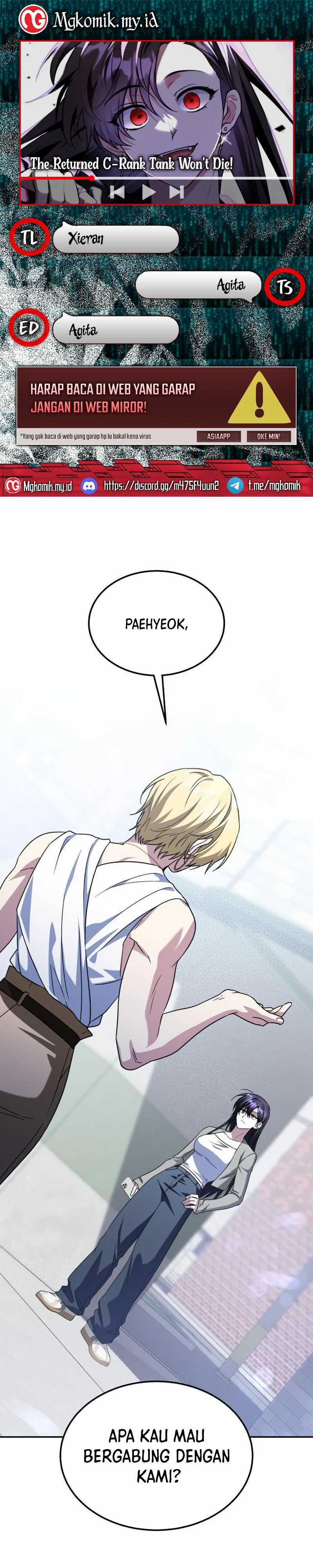 Baca The Returned C-Rank Tank Won't Die! - Chapter 13 halaman 1