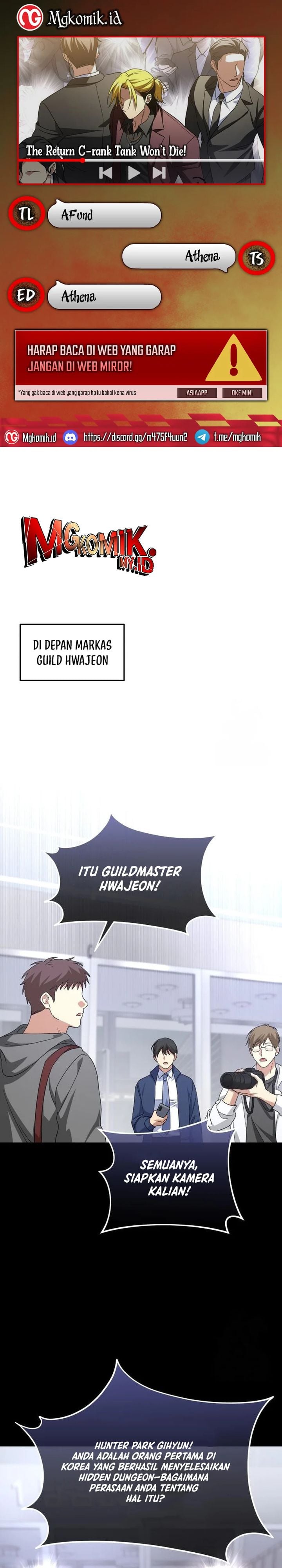 Baca The Returned C-Rank Tank Won't Die! - Chapter 16 halaman 1