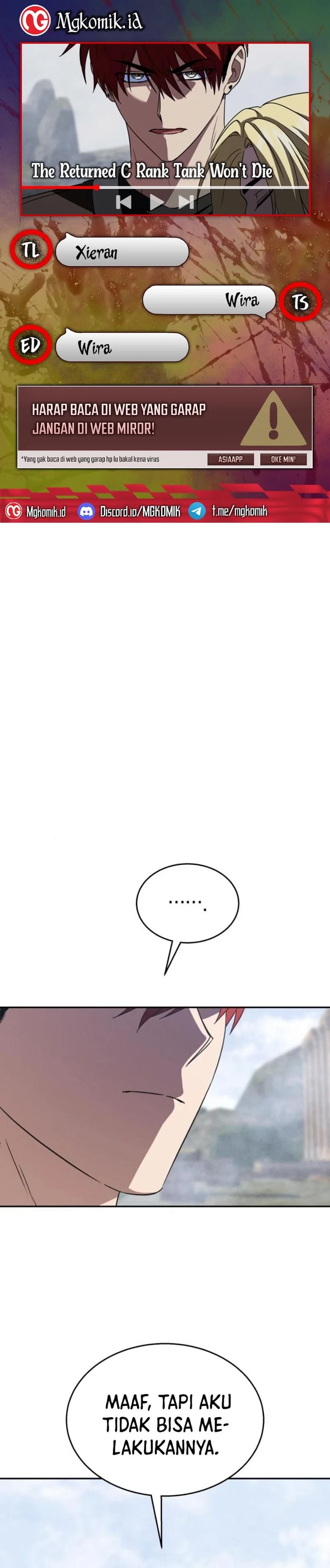Baca The Returned C-Rank Tank Won't Die! - Chapter 22 halaman 1