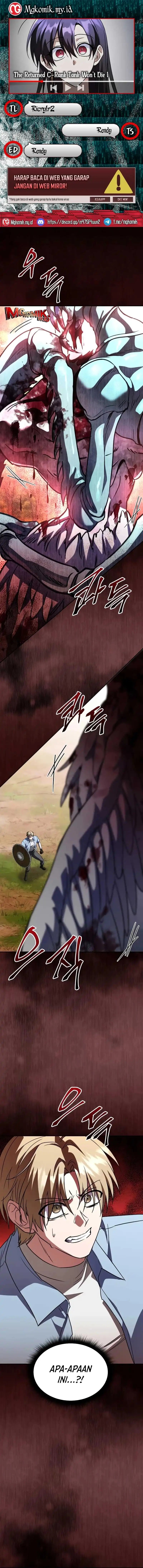 Baca The Returned C-Rank Tank Won't Die! - Chapter 31 halaman 1